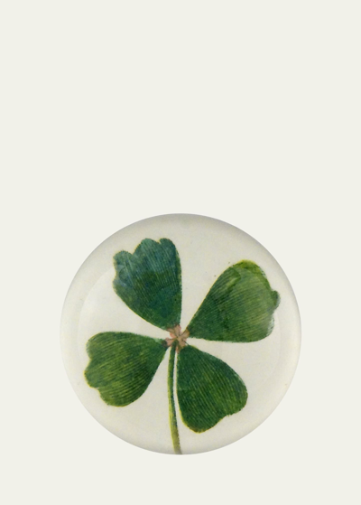 John Derian Clover Dome Paperweight
