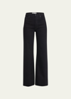 Slvrlake Grace Wide-leg Jeans In Black