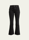 Totême Kickflared Denim Jeans In Black