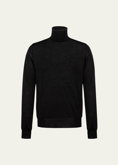 Prada Men's Cashmere Turtleneck Sweater