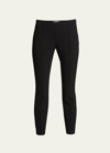 The Row Kosso Skinny-leg Wool Pants In Black