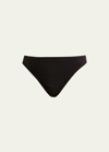 Skin Genny Whisper Weight Thong In Black