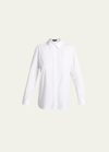 Theory Classic Button-front Shirt In White