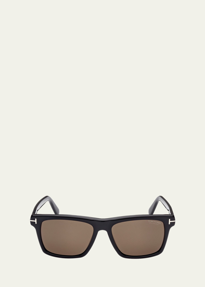 Tom Ford Men's Square Polarized Sunglasses