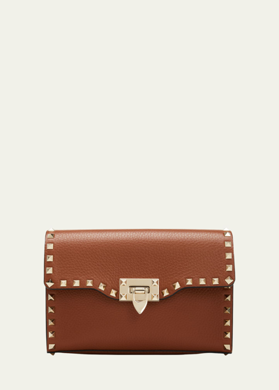 Valentino Small Rockstud Leather Shoulder Bag