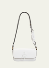 JW ANDERSON CHAIN ANCHOR CALFSKIN SHOULDER BAG