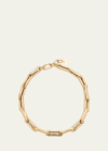 Lauren Rubinski Extra Large 14-karat Gold And Enamel Necklace