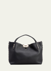 Valentino Garavani Rockstud Calfskin Small Tote Bag