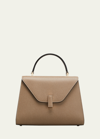 Valextra Iside Media Envelope Flap Top-handle Bag