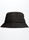Marc Jacobs Logo-embroidered Bucket Hat In Black