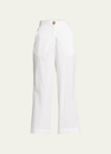 Ciao Lucia Pietro Cropped Pants In White