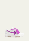 Off-white Out Of Office Arrow Leather Trainer Sneakers In White