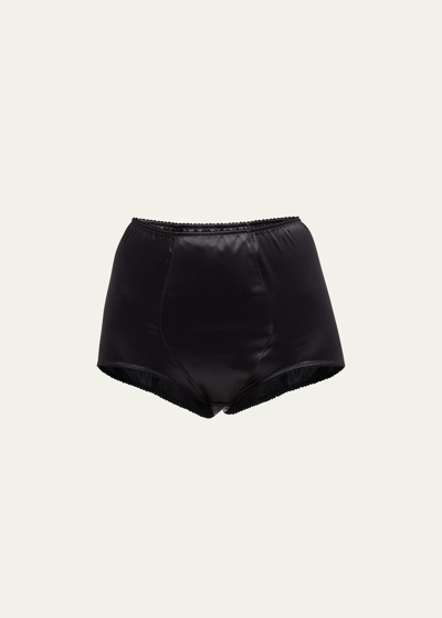 Dolce & Gabbana Satin High-waist Culottes