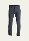 Theory Men's Zaine Precision Ponte Slim-straight Chino-style Pants In Baltic