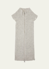 Veronica Beard Uptown Cashmere Dickey In Gray