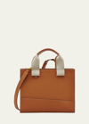 Il Bisonte Sole Leather Tote Bag In Brown