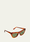 Zimmermann Inconcert Acetate Cat-eye Sunglasses In Brown