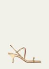 Emme Parsons Hugo Sandal In Washed Gold
