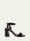 Christian Louboutin Womens Black Miss Sabina 85 Patent-leather Heeled Sandals