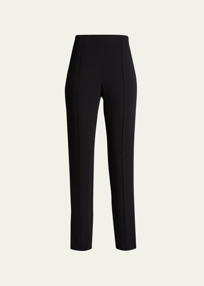 Cinq À Sept Brianne Slit-leg Trousers In Black