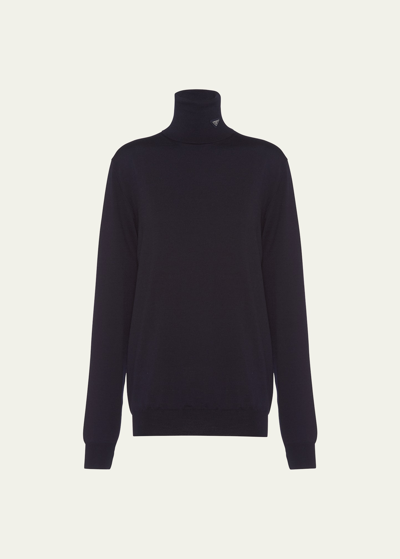 Prada Superfine Wool Turtleneck Sweater