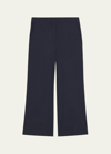 Theory Clean Terena Wide Leg Crop Pants