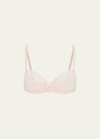 Simone Perele Wish Lace Demi Cup Bra In Pink