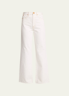 Slvrlake Grace Soft Cotton Pants In White
