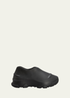 Givenchy Men's Monumental Mallow Low-top Matte Rubber Sneakers In Black