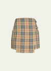 Burberry Zoe Vintage Check Wool Kilt