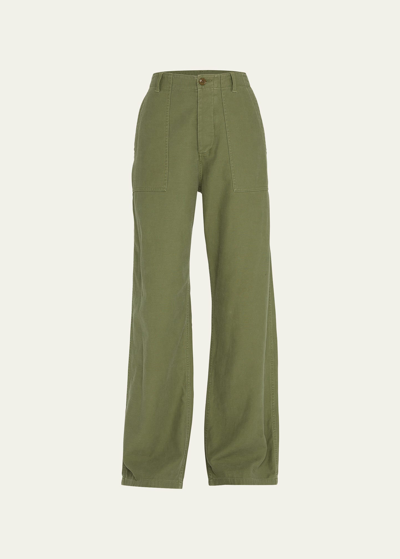 R13 Wide-leg Utility Pant