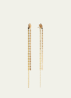 Lana Linear Malibu Dusters Front And Back Earrings In Gold