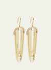 Lana Medium Petite Malibu Cascade Earrings In Gold