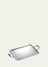 Christofle Malmaison Sivler-plated Serving Tray With Handles