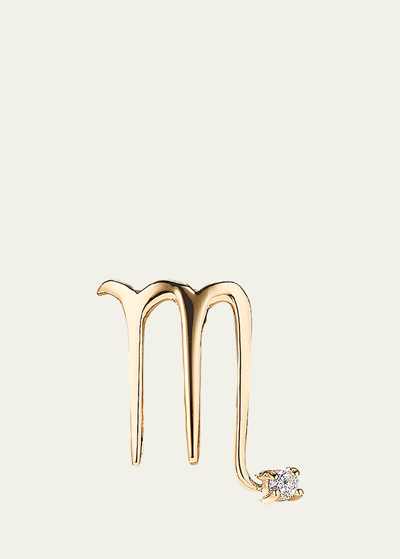 Lana Zodiac Stud Earring, Single