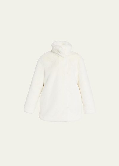 Akris Punto Faux-fur Short Jacket