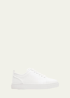 Christian Louboutin Men's Adolon Junior Leather Low-top Sneakers In White