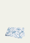 Matouk Schumacher San Cristobal Full/queen Flat Sheet In Blue