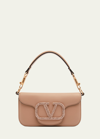 Valentino Garavani Loco Small Vlogo Lambskin Shoulder Bag