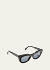 Stella Mccartney Bio-acetate Cat-eye Sunglasses In Black