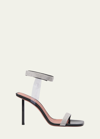 Amina Muaddi Rih 110mm Crystal-embellished Sandals