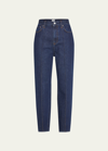 Totême Tapered-leg Mid-rise Denim Jeans In Blue