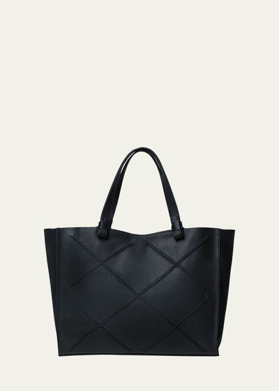 Callista Medium Leather Tote Bag