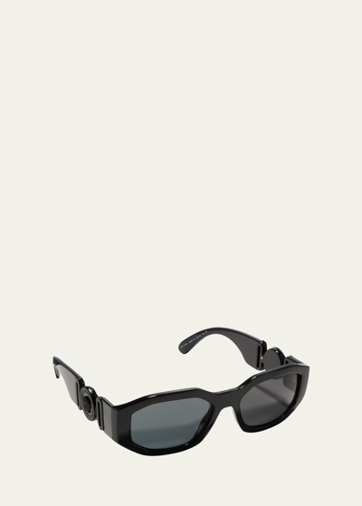 Versace Men's Clans Medusa Biggie Sunglasses