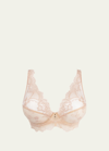 Lise Charmel Sublime En Dentelle Lace Push-up Bra In Pink