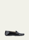 Tod's Gommino Moccasins In Patent-effect Leather