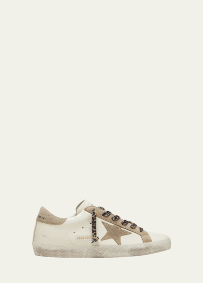 Golden Goose Superstar Mixed Leather Low-top Sneakers