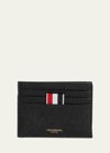 Thom Browne Men's Double-sided Leather Card Holder