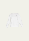 The Upside Saturn Arrow Sweatshirt In White