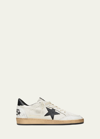 Golden Goose Deluxe Brand Men Ball Star Low-top Leather Sneakers In White